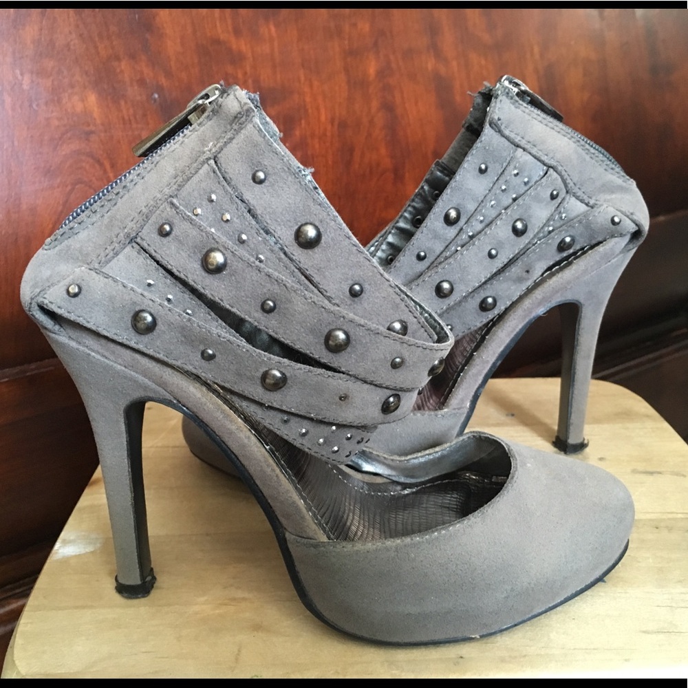 Ankle strap high heels